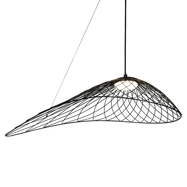 Светильник Loft IT 10127/760 Black TRESSAGE — черный, ракурс 3