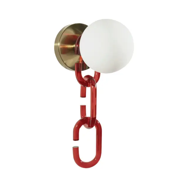 Бра Loft IT 10128W Red CHAIN — золотой