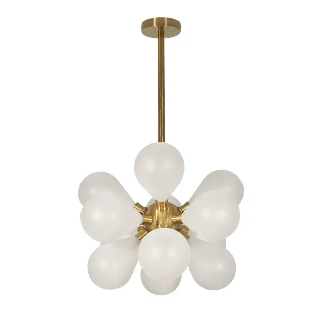 Люстра Loft IT 10130/12 White MIRACLE — золотой