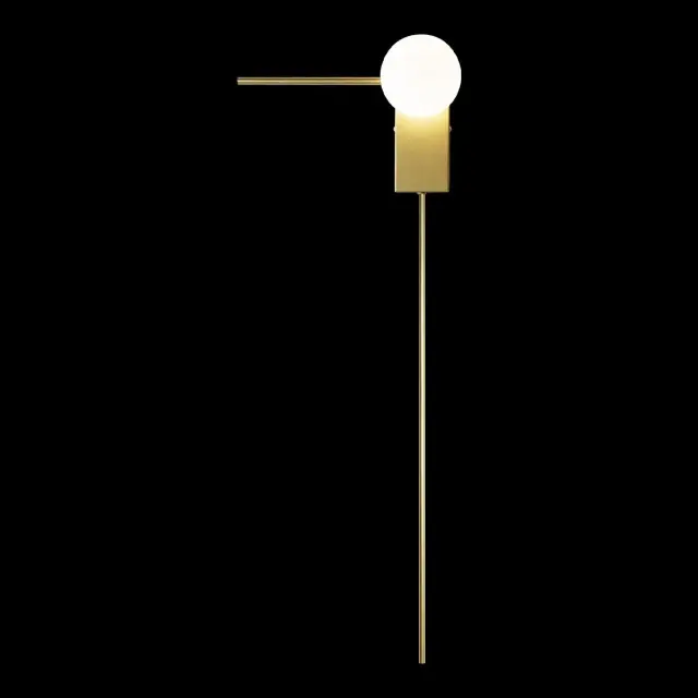 Бра Loft IT 10132/C Gold MERIDIAN — золотой, ракурс 2