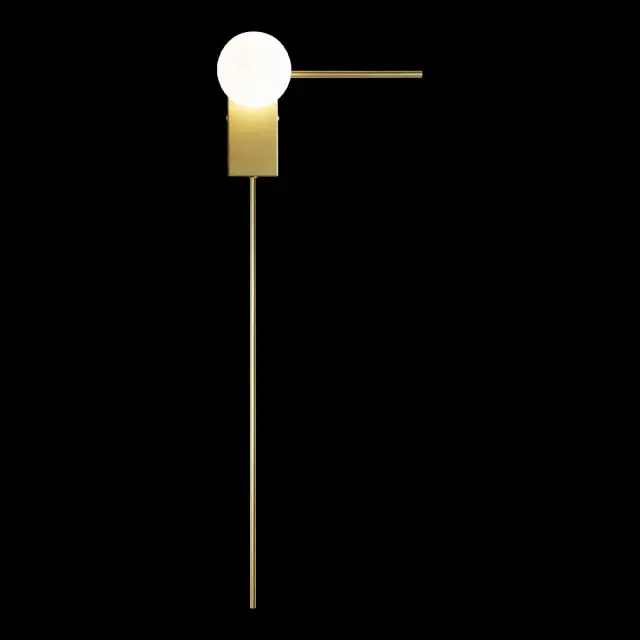 Бра Loft IT 10132/G Gold MERIDIAN — золотой, ракурс 2
