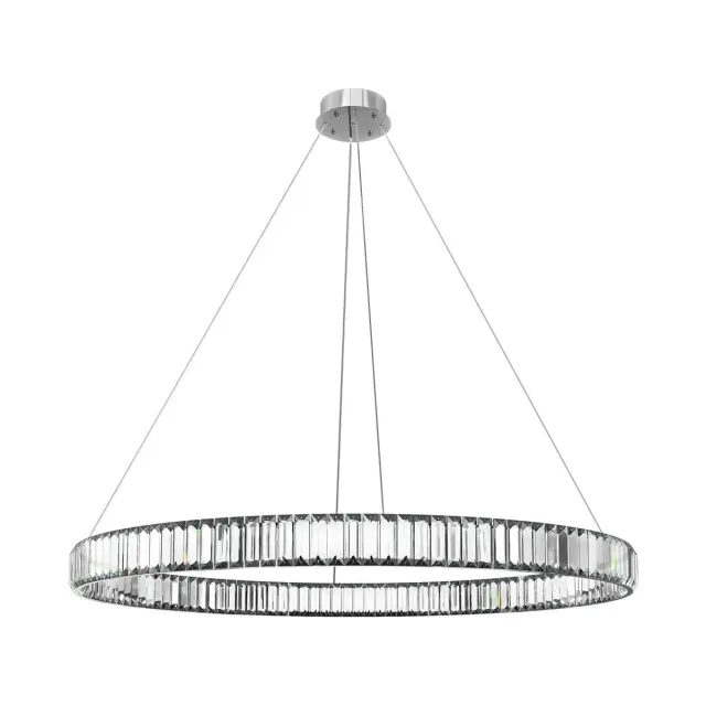 Светильник Loft IT 10135/1000 Chrome CRYSTAL RING — хром