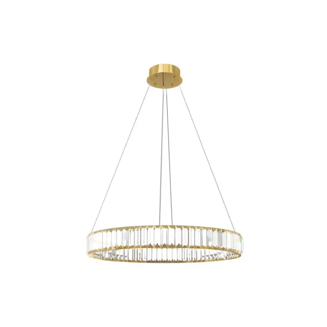 Светильник Loft IT 10135/600 Gold CRYSTAL RING — золотой