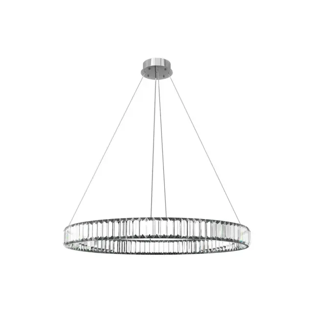 Светильник Loft IT 10135/800 Chrome CRYSTAL RING — хром