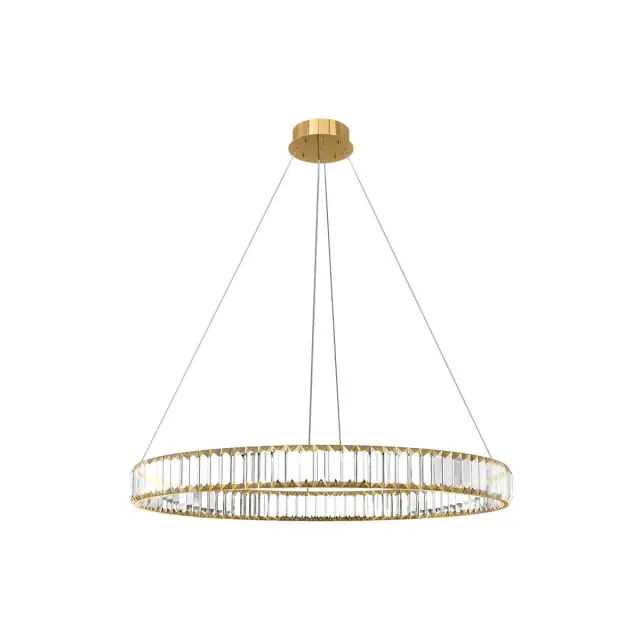 Светильник Loft IT 10135/800 Gold CRYSTAL RING — золотой