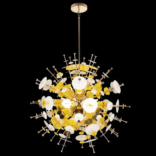 Светильник Loft IT 10137/720 Gold AVENIR — золотой, ракурс 2
