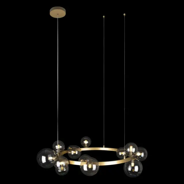 Светильник Loft IT 10139/850 MOLECULE — золотой, ракурс 2