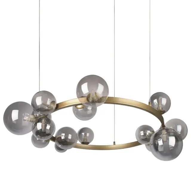Светильник Loft IT 10139/850 MOLECULE — золотой, ракурс 3