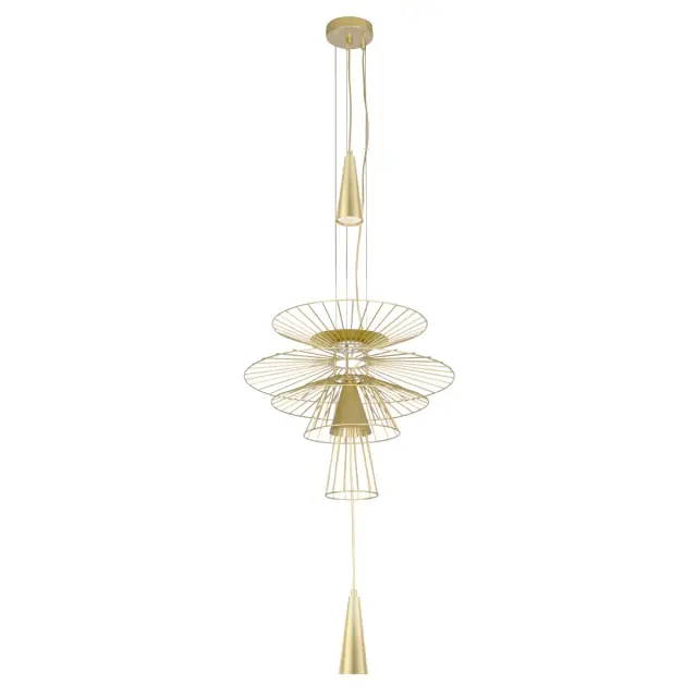 Светильник Loft IT 10141/400 STAR — золотой, ракурс 3