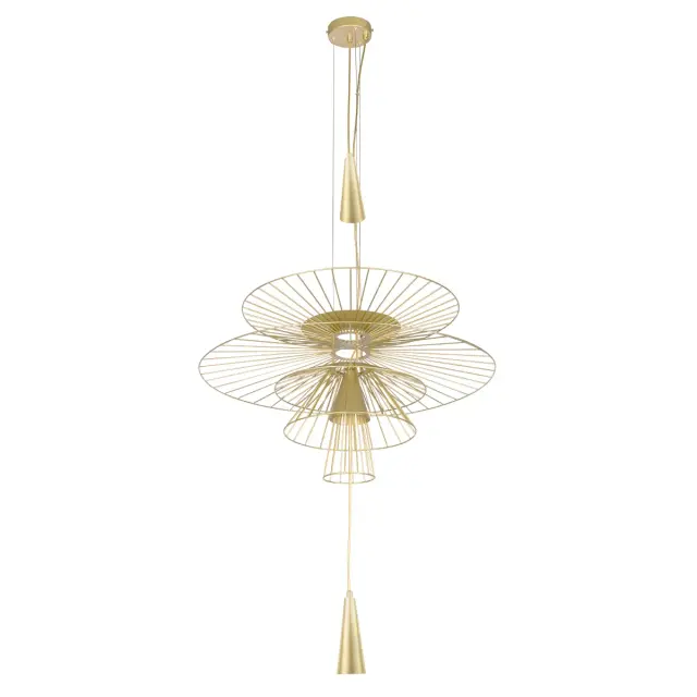 Светильник Loft IT 10141/600 STAR — золотой, ракурс 3
