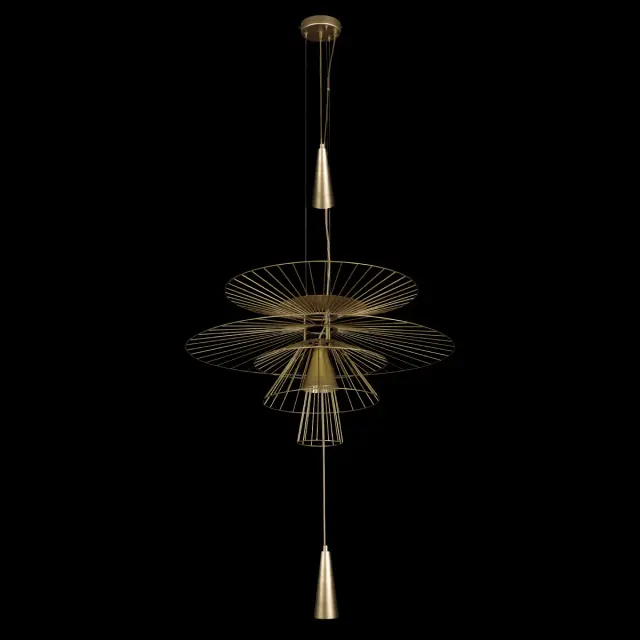 Светильник Loft IT 10141/600 STAR — золотой, ракурс 4