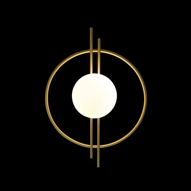 Бра Loft IT 10143 Gold CIRCLE — золотой, ракурс 2