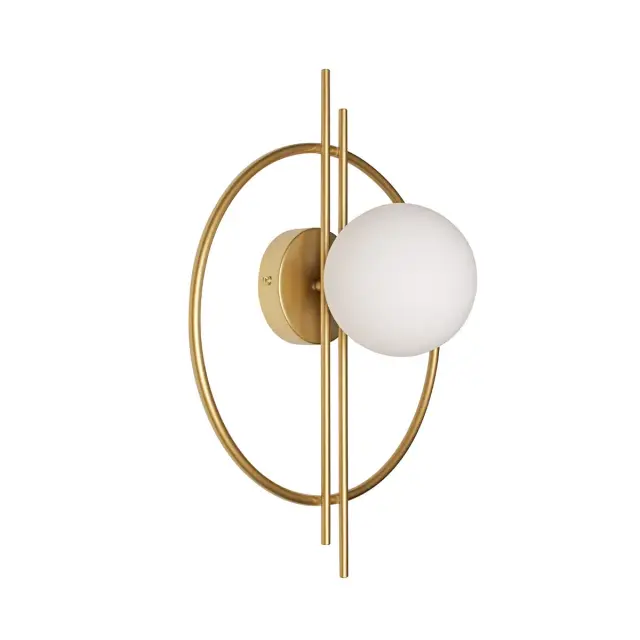 Бра Loft IT 10143 Gold CIRCLE — золотой, ракурс 3