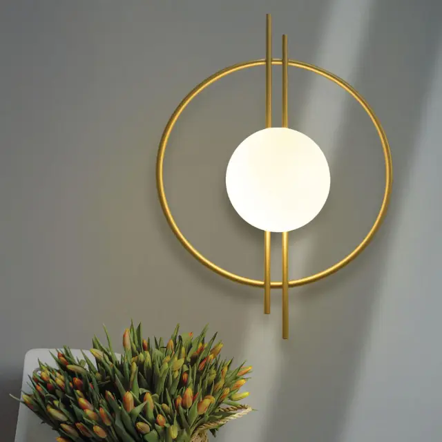 Бра Loft IT 10143 Gold CIRCLE — золотой, ракурс 6