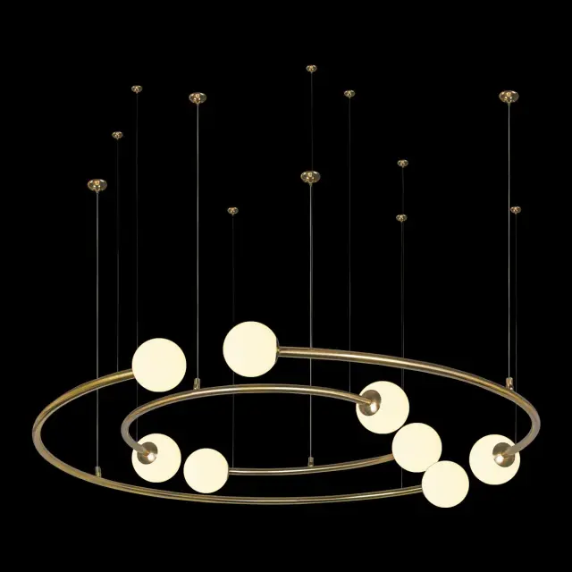 Светильник Loft IT 10155/1100 Gold INFINITE — золотой, ракурс 2
