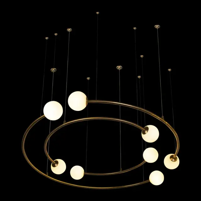 Светильник Loft IT 10155/1100 Gold INFINITE — золотой, ракурс 4