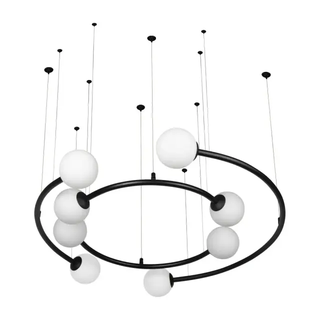 Светильник Loft IT 10155/800 Black INFINITE — черный, ракурс 3