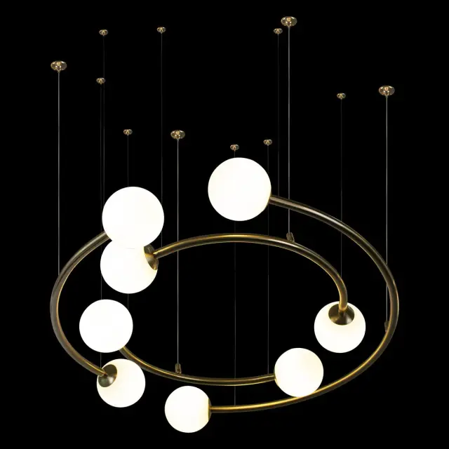 Светильник Loft IT 10155/800 Gold INFINITE — золотой, ракурс 2