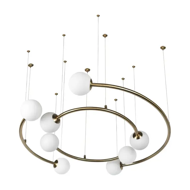 Светильник Loft IT 10155/800 Gold INFINITE — золотой, ракурс 3