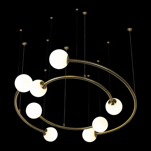 Светильник Loft IT 10155/800 Gold INFINITE — золотой, ракурс 4