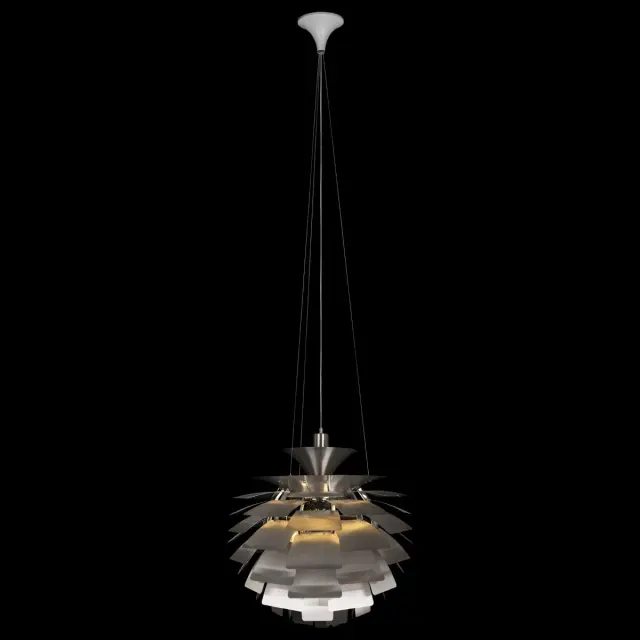 Светильник Loft IT 10156/600 Silver ARTICHOKE — белый, ракурс 2