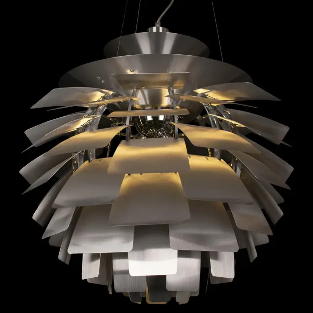 Светильник Loft IT 10156/600 Silver ARTICHOKE — белый, ракурс 4