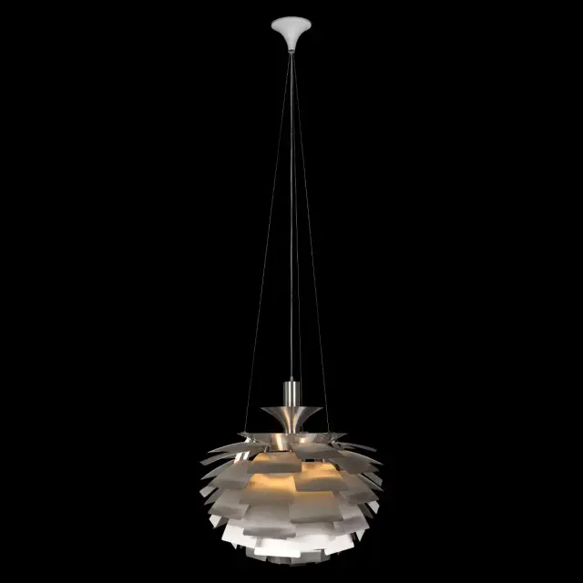 Светильник Loft IT 10156/800 Silver ARTICHOKE — белый, ракурс 2