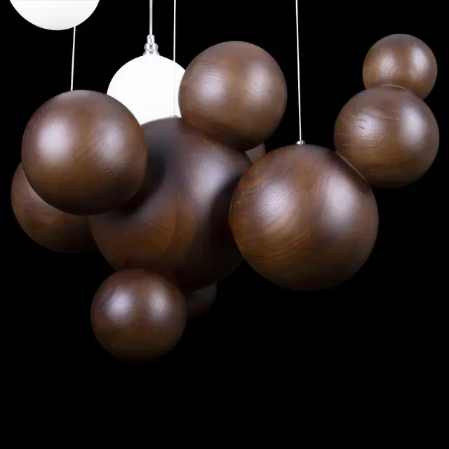 Светильник Loft IT 10161 Dark wood GINGER — белый, ракурс 5