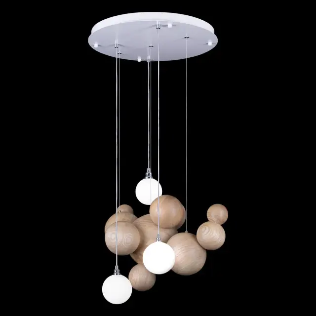 Светильник Loft IT 10161 Light wood GINGER — белый, ракурс 2