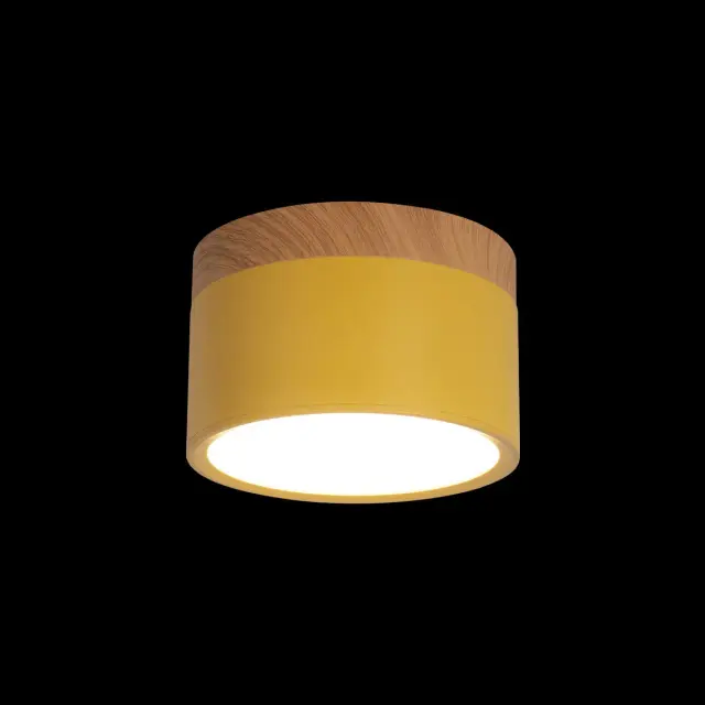 Точечный светильник Loft IT 10162 Yellow GRAPE — желтый, ракурс 2