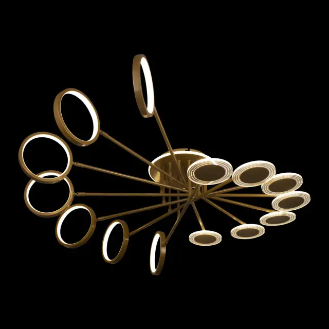 Люстра Loft IT 10164L Gold MEGAN — золотой, ракурс 2