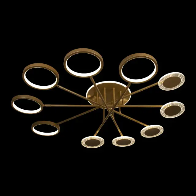 Люстра Loft IT 10164M Gold MEGAN — золотой, ракурс 2