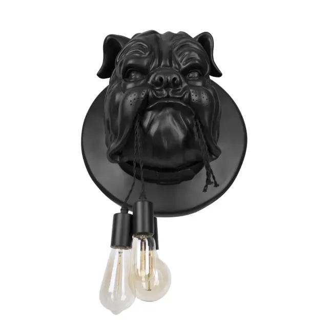 Бра Loft IT 10177 Black BULLDOG — черный, ракурс 3