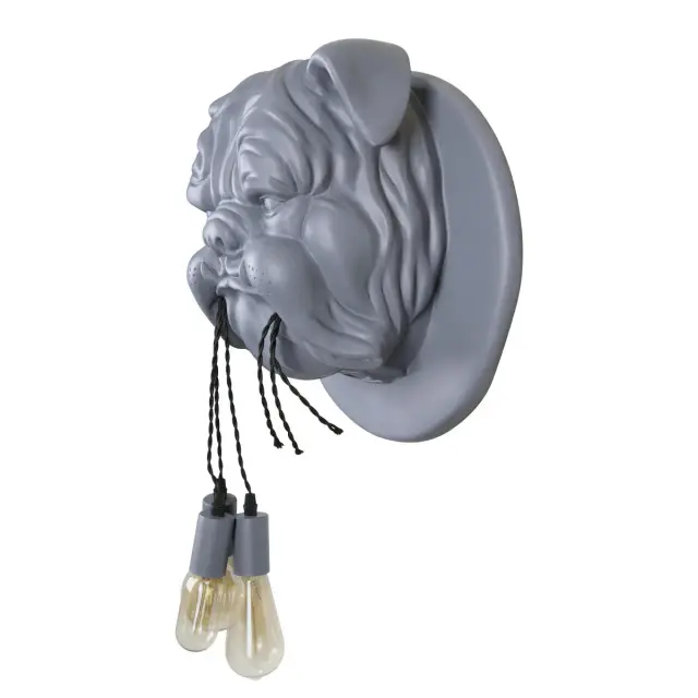 Бра Loft IT 10177 Grey BULLDOG — серый, ракурс 5