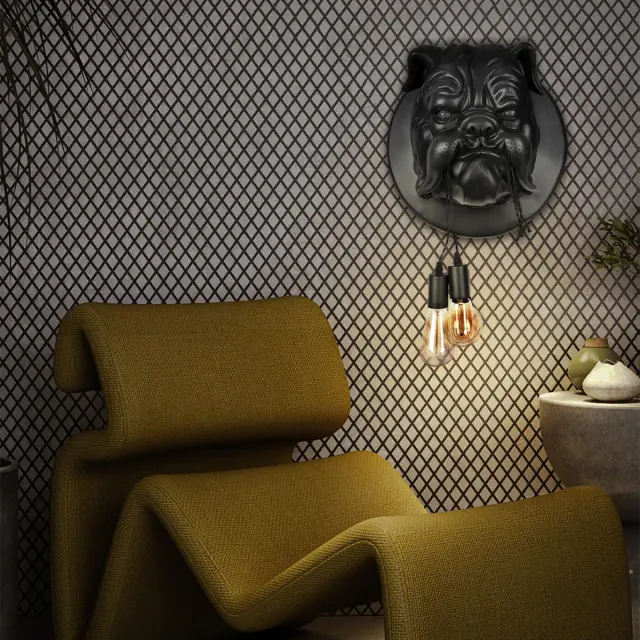 Бра Loft IT 10177 Grey BULLDOG — серый, ракурс 7