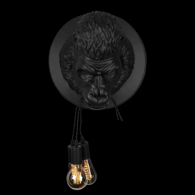Бра Loft IT 10178 Black GORILLA — черный, ракурс 4