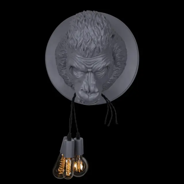 Бра Loft IT 10178 Grey GORILLA — серый, ракурс 4