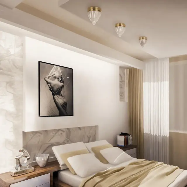 Точечный светильник Loft IT 10183 SOLAR — золотой, ракурс 4