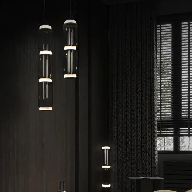 Светильник Loft IT 10193/L NOCTAMBULE — черный, ракурс 5