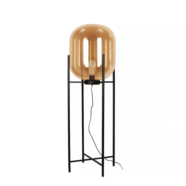 Торшер Loft IT 10195F/1400 Amber ODA — черный