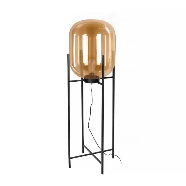 Торшер Loft IT 10195F/1400 Amber ODA — черный, ракурс 3