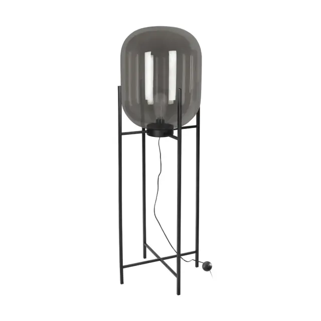 Торшер Loft IT 10195F/1400 Smoke ODA — черный