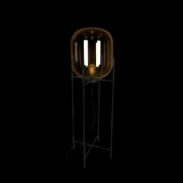Торшер Loft IT 10195F/1600 Amber ODA — черный, ракурс 2