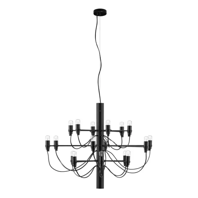 Люстра Loft IT 10196/650 Black GINO — черный