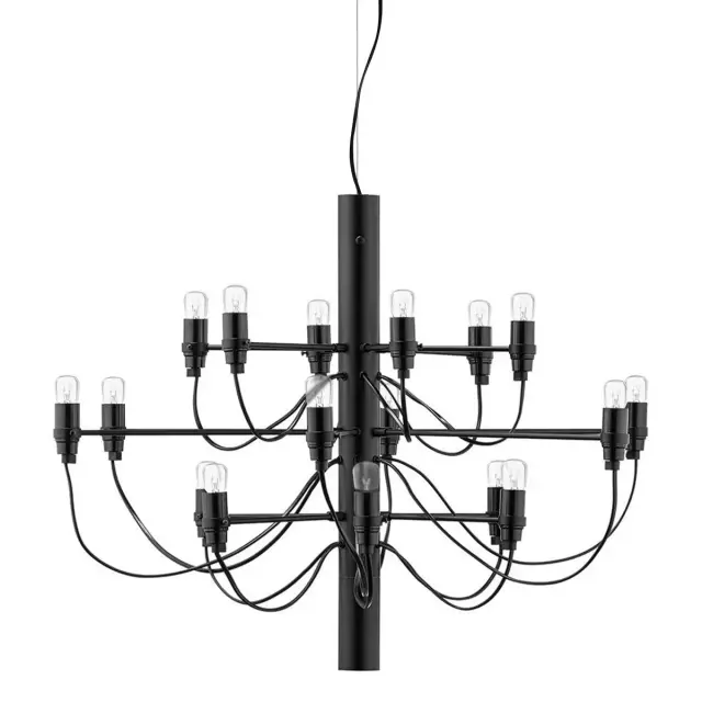 Люстра Loft IT 10196/650 Black GINO — черный, ракурс 3