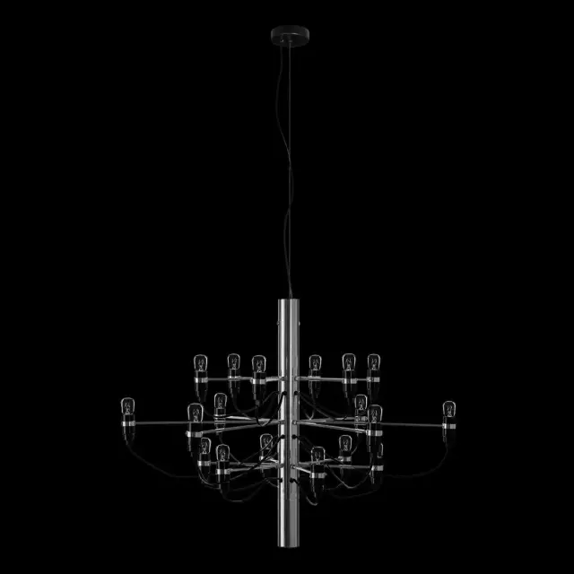 Люстра Loft IT 10196/650 Chrome GINO — хром, ракурс 2