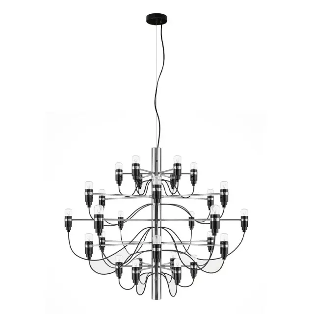 Люстра Loft IT 10196/800 Chrome GINO — черный