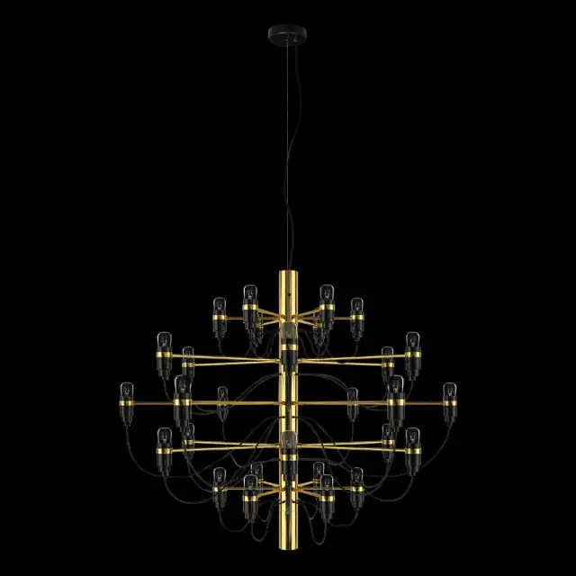 Люстра Loft IT 10196/800 Gold GINO — золотой, ракурс 2