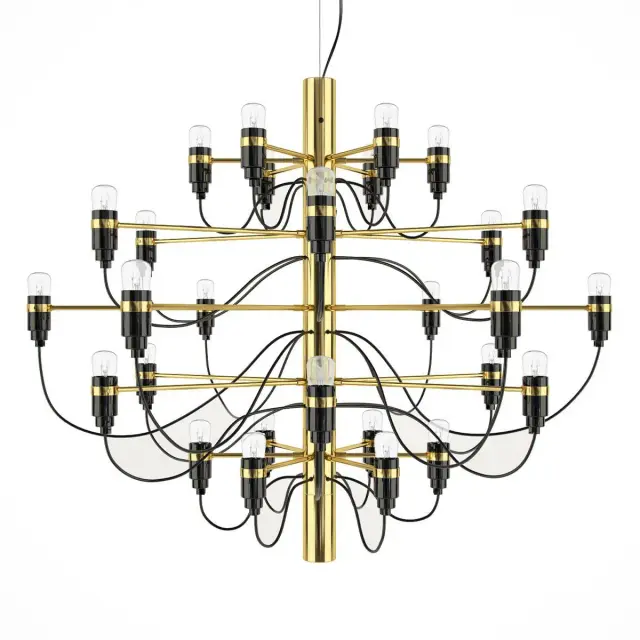 Люстра Loft IT 10196/800 Gold GINO — золотой, ракурс 3