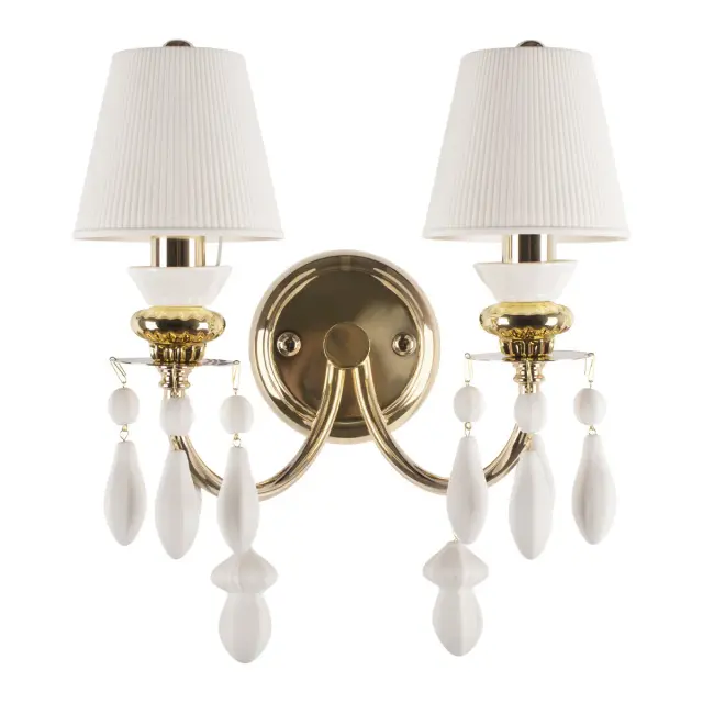 Бра Loft IT 10203/2W White GRACE — золотой
